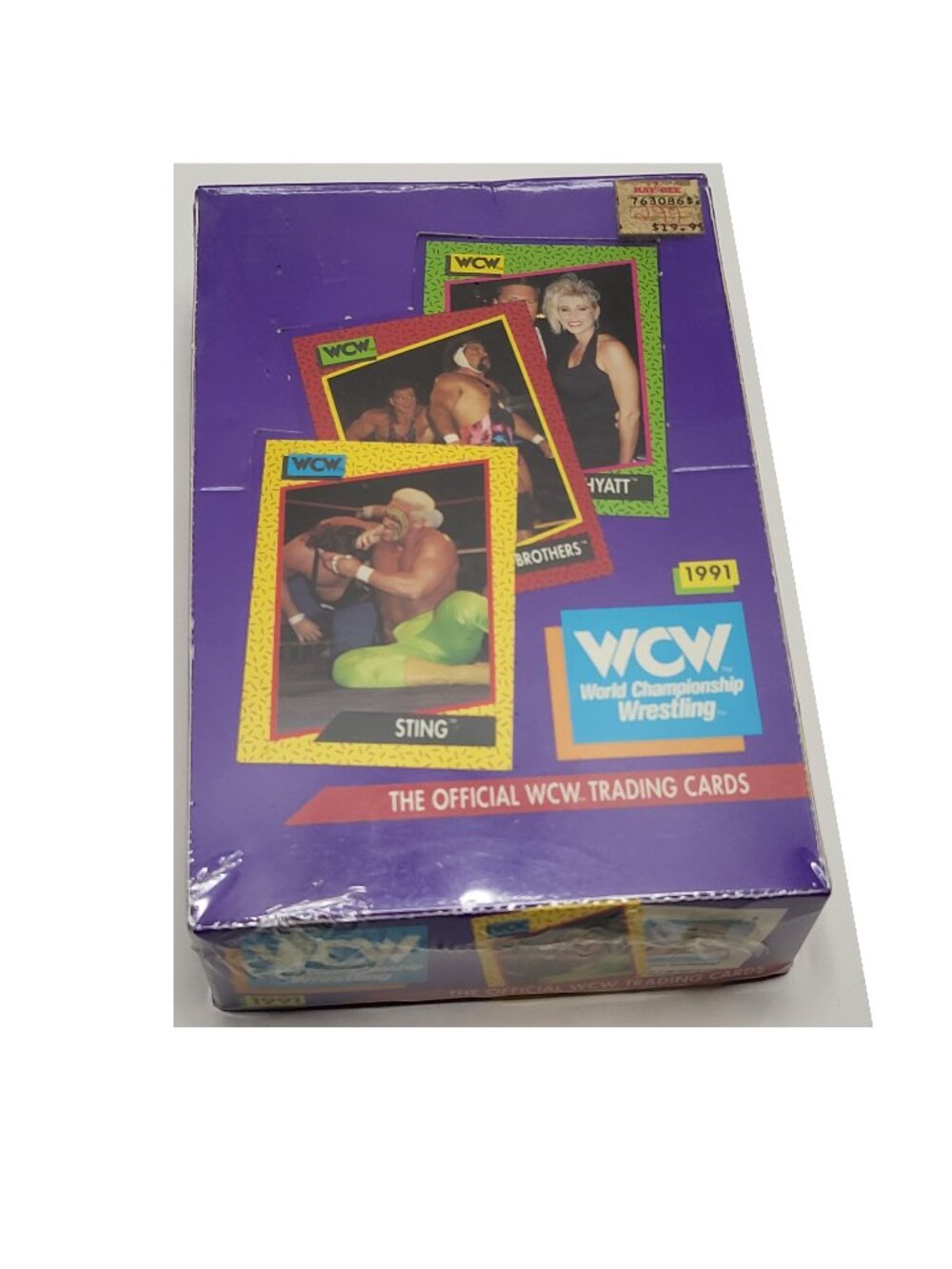 WCW 1991 Official WCW Trading Cards Sealed Box Wrestling Cards NOS Vintage